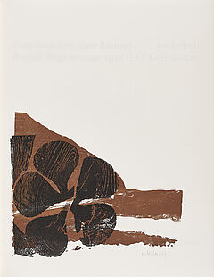 HAP Grieshaber - Ein Gespraech ueber Baeume zwischen Rudolf Hagelstange und HAP Grieshaber, 73150-11, Van Ham Kunstauktionen