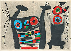 Joan Miro - Aus Le Lezard aux Plumes dOr, 81207-4, Van Ham Kunstauktionen