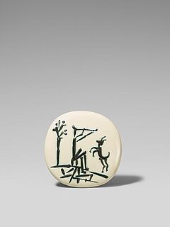 Pablo Picasso - Flute player and goat, 70547-1, Van Ham Kunstauktionen