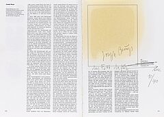 Joseph Beuys - Auktion 337 Los 645, 53242-9, Van Ham Kunstauktionen