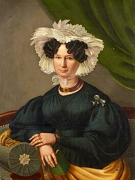Oesterreichischer Meister - Biedermeierportraet einer Dame, 54927-2, Van Ham Kunstauktionen