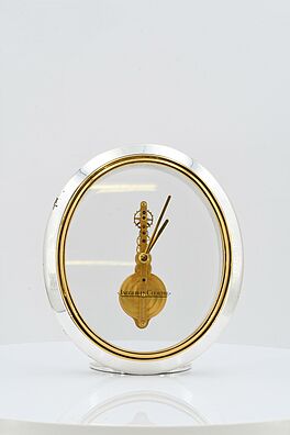 Jaeger LeCoultre - Kleine ovale Tischuhr, 75206-5, Van Ham Kunstauktionen