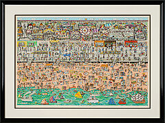 James Rizzi - On the Boardwalk, 81417-7, Van Ham Kunstauktionen