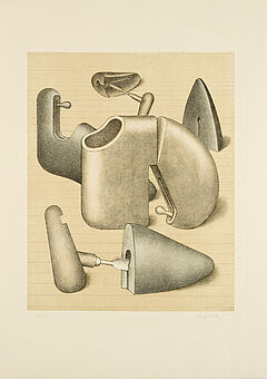 Konrad Klapheck - Der Harem, 81421-7, Van Ham Kunstauktionen