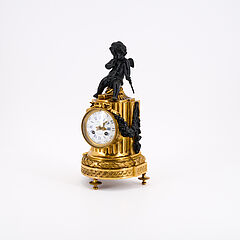 Pendule mit Amor auf Säule, 81034-15, Van Ham Kunstauktionen