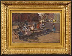 Friedrich Kallmorgen - Spielende Kinder, 66798-1, Van Ham Kunstauktionen