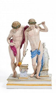 Meissen - Castor und Pollux am Opferaltar, 56049-21, Van Ham Kunstauktionen