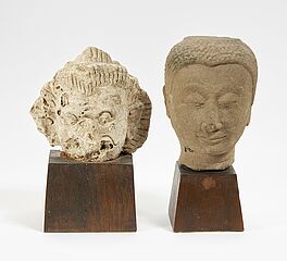 Kopf eines Buddha, 62042-44, Van Ham Kunstauktionen