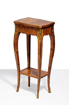 Paris - Table Ambulante<br > mit floralen Einlagen Louis XV, 81741-37, Van Ham Kunstauktionen