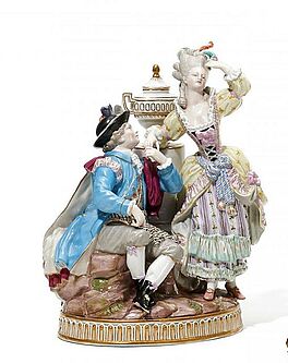 Meissen - Schwedische Hofgruppe, 55279-3, Van Ham Kunstauktionen