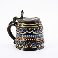 Annaberg - Krug mit Ornamentbaendern, 81858-9, Van Ham Kunstauktionen