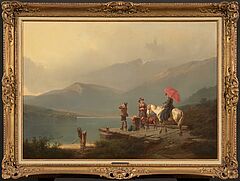 August von Rentzell - Hol ueber am Achensee, 81583-1, Van Ham Kunstauktionen