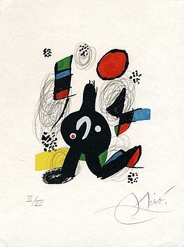 Joan Miro - Aus La melodie acide, 62992-2, Van Ham Kunstauktionen