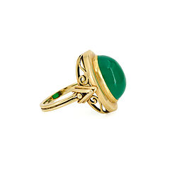 Chrysoprase-Ring, 500005-2, Van Ham Kunstauktionen