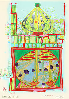 Friedensreich Hundertwasser - 10002 Nights Homo Humus Come Va How Do You Do, 82060-4, Van Ham Kunstauktionen
