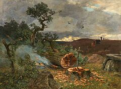 Fritz von Wille - Die Bonifatiuseiche, 81238-1, Van Ham Kunstauktionen