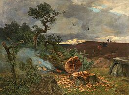 Fritz von Wille - Die Bonifatiuseiche, 81238-1, Van Ham Kunstauktionen