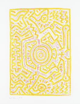 Keith Haring - Ohne Titel, 66483-1, Van Ham Kunstauktionen