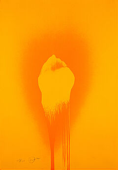 Otto Piene - Orange Yellow First, 80809-1, Van Ham Kunstauktionen