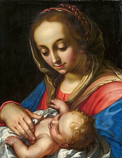 Abraham Bloemaert - Madonna mit Kind, 76915-26, Van Ham Kunstauktionen