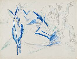 Ernst Ludwig Kirchner - Bergziegen, 78047-1, Van Ham Kunstauktionen