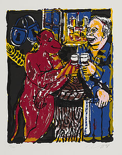 Joerg Immendorff - Schloesser, 73243-4, Van Ham Kunstauktionen