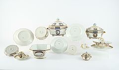 Nymphenburg - 25 Teile aus einem Bayerischen Koenigsservice, 81800-1, Van Ham Kunstauktionen