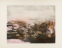 Zao Wou-ki Zhao Wuji - Ohne Titel, 59074-24, Van Ham Kunstauktionen