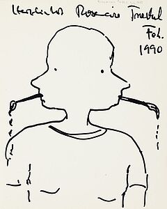 Rosemarie Trockel - Ohne Titel, 56156-1, Van Ham Kunstauktionen