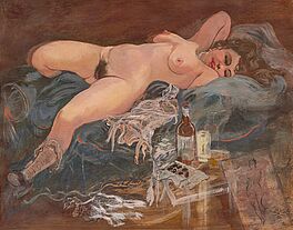 George Grosz - Reclining female nude, 77821-1, Van Ham Kunstauktionen