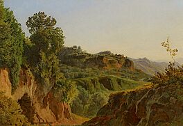 Oswald Achenbach - Landschaft in den Sabiner Bergen, 60829-1, Van Ham Kunstauktionen