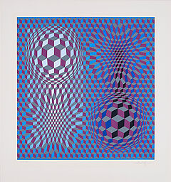 Victor Vasarely - Ohne Titel, 73023-12, Van Ham Kunstauktionen