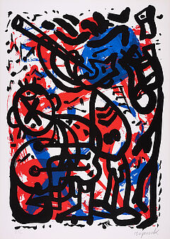 AR Penck - Ohne Titel, 76258-1, Van Ham Kunstauktionen