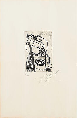Joan Miro - Aus Les Saltimbanques, 67026-5, Van Ham Kunstauktionen