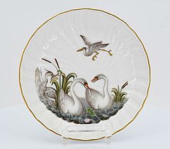 Meissen - Tasse und Untertasse aus dem Schwanenservice, 73185-26, Van Ham Kunstauktionen