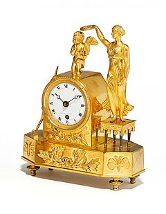 Paris - Miniatur Pendule Venus und Amor, 60772-6, Van Ham Kunstauktionen