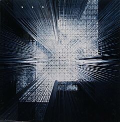 Volumen suspendido Fotografie einer Arbeit von J R Soto, 56801-2261, Van Ham Kunstauktionen