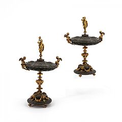 Wohl Oesterreich - Paar kleine Aufsatzschalen Stil Renaissance, 76341-29, Van Ham Kunstauktionen