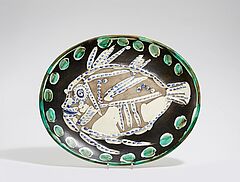 Pablo Picasso - Black ground fish, 55919-1, Van Ham Kunstauktionen