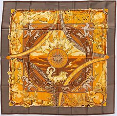 Hermes - Carre RYTHMES DU MONDE, 69664-141, Van Ham Kunstauktionen