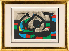 Joan Miro - Aus Le Lezard aux Plumes dOr, 76357-12, Van Ham Kunstauktionen