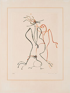 Max Ernst - Liebespaar, 69500-72, Van Ham Kunstauktionen