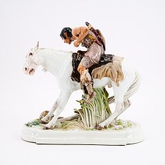 Meissen - Hunne zu Pferd, 80670-21, Van Ham Kunstauktionen