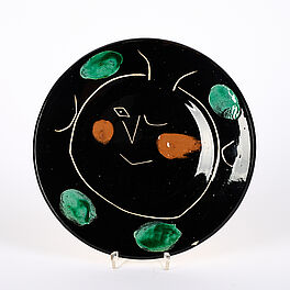 Pablo Picasso Ceramics - Aus Service Visage Noir, 76869-1, Van Ham Kunstauktionen