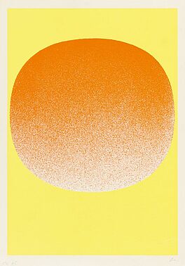 Rupprecht Geiger - Variation Runde Farbe V orange auf gelb, 56494-12, Van Ham Kunstauktionen