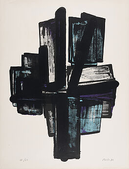 Pierre Soulages - Lithographie no 4, 73680-1, Van Ham Kunstauktionen