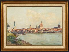 Richard Blankenburg - Blick auf Rostock, 82073-1, Van Ham Kunstauktionen
