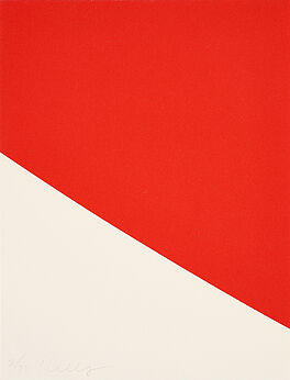 Ellsworth Kelly - Red Curve fuer Parkett 56, 77046-59, Van Ham Kunstauktionen