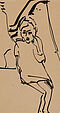 Ernst Ludwig Kirchner - Ohne Titel Sitzende Dame, 76949-27, Van Ham Kunstauktionen