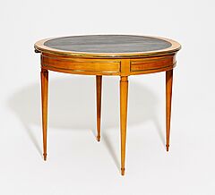 Frankreich - Demi Lune Spieltisch Style Louis XVI, 74004-2, Van Ham Kunstauktionen